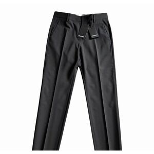 Dsquared2 NWT Black Trousers Wool Womens Size 38 Tapered Leg